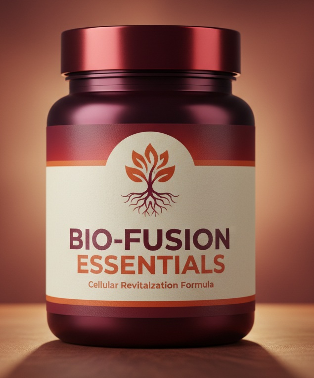 BIO-FUSION ESSENTIALS plant-based daily complex supplement bottle